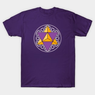 Merkaba and Flower of Life T-Shirt